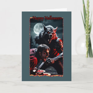 パンパイハロウィンカードでヴァンパイアと人狼の戦い カード