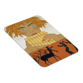 パンパイパー、ポールの「レ・ミトス」からのイラストレーション マグネット (右側)