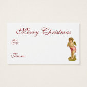 パンパイプとヴィンテージクリスマス、ミュージシャンエンジェル (裏面)
