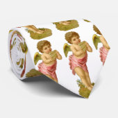 パンパイプとヴィンテージクリスマス、ミュージシャンエンジェル ネクタイ (ロール)