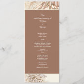 パンパエレガントスグラスボホニュートラル結婚ズ プログラム (裏面)