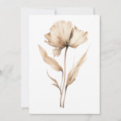 パンパエレガントスグラス5x7" セーブザデート (裏面)