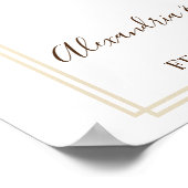 パンパグラス側の看板ではなく座席を選結婚択 ポスター (角)