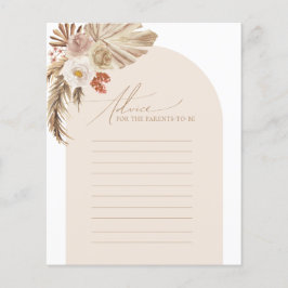 パンパスアーチアドバイスから親ベイビーシャワーゲーム