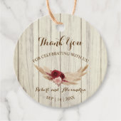 パンパスグラスさん来の結婚感謝 フェイバータグ (正面)