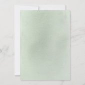 パンパスグラスとサボテンのグリーンと花の前撮りディナー 招待状 (裏面)