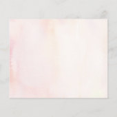 パンパスグラスとピンクの花アドバイスカード (裏面)