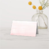 パンパスグラスと白い蘭エキゾチック結婚の プレイスカード (裏面)