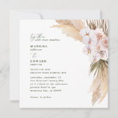 パンパスグラスのデザート自然乾燥植物薬 (正面)