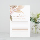 パンパスグラスアドバイスカード (スタンド正面)