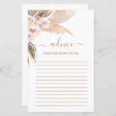 パンパスグラスアドバイスカード (正面/裏面)