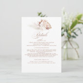 パンパスグラスエレガントソフトパステル結婚ズ詳細 エンクロージャーカード (スタンド正面)