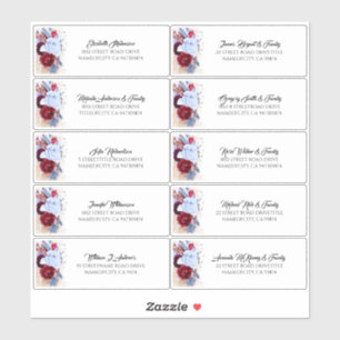 パンパスグラスゲストナーズ住所 シール