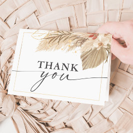 パンパスグラスサンキューカード サンキューカード