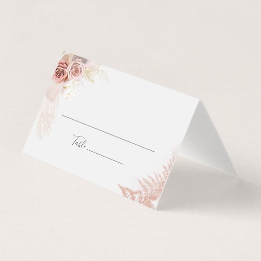 パンパスグラススクリプトテラコッタ結婚ズ座席表 (正面)