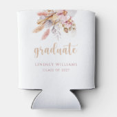 パンパスグラスダスティピンクボホフローラ卒業 缶クーラー (裏面)