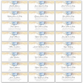 パンパスグラスダスティブルーゲスト名住所 シール