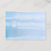 パンパスグラスダスティブルーフローラベビーブックスリクエスト 名刺 (裏面)