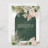 パンパスグラステアパーティーブライダルシャワーランチ (裏面)