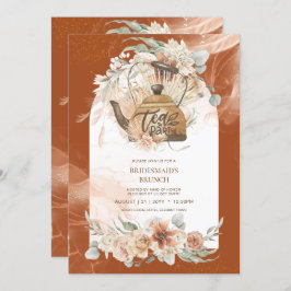 パンパスグラステアパーティーブライダルシャワーランチ