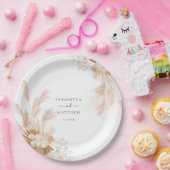 パンパスグラステラコッタウェディングパーティー ペーパープレート (パーティー)