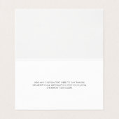 パンパスグラステラコッタサンキューカード 名刺 (内部フラット)