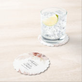 パンパスグラステラコッタタンブライダルシャワー ペーパーコースター (インサイチュ)