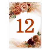 パンパスグラステラコッタテーブルナンバーカード テーブルナンバー (裏面)