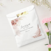 パンパスグラステラコッタデザートパームスクリプ結婚ト フェイバーバッグ (封をした状態)