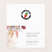 パンパスグラステラコッタデザートパームズ 名刺 (外部フラット)