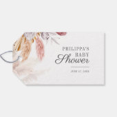 パンパスグラステラコッタベビーシャワー ギフトタグ (裏面横)