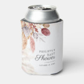 パンパスグラステラコッタベビーシャワー 缶クーラー (缶裏面)