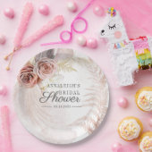 パンパスグラステラコッタボホタンブライダルシャワー ペーパープレート (パーティー)