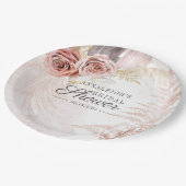 パンパスグラステラコッタボホタンブライダルシャワー ペーパープレート (アングル)
