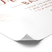 パンパスグラステラコッタミモサバーサイン ポスター (角)