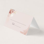 パンパスグラステラコッタ結婚のフローラ座席表 (裏面)