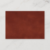 パンパスグラステラコッタQRコード結婚の詳細 エンクロージャーカード (裏面)