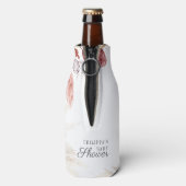 パンパスグラスドライパームテラコッタベビーシャワー ボトルクーラー (ボトル裏面)