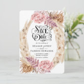 パンパスグラスバラパープル結婚ズ セーブザデート (スタンド正面)