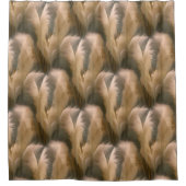 パンパスグラスパターン シャワーカーテン (正面)