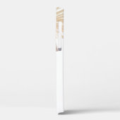 パンパスグラスパーソナライズされた赤面ピンクフローラ Case-Mate iPhoneケース (裏面 / 左)