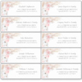 パンパスグラスピンクゲスト名住所 シール (正面)