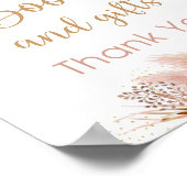 パンパスグラスピンクフローラブック&ギフトサイン ポスター (角)