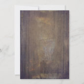 パンパスグラスピンクフローラ素朴リハーサルディナー 招待状 (裏面)