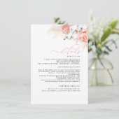 パンパスグラスピンク赤面結婚ズ詳細 エンクロージャーカード (スタンド正面)