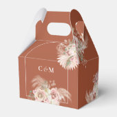 パンパスグラスフローラテラコッタアー結婚チズ フェイバーボックス (裏面サイド)