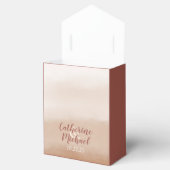 パンパスグラスフローラテラコッタボホシック結婚ズ フェイバーボックス (オープン)