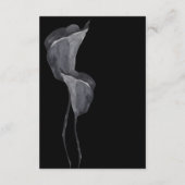 パンパスグラスフローラトロピカル結婚詳細 エンクロージャーカード (裏面)