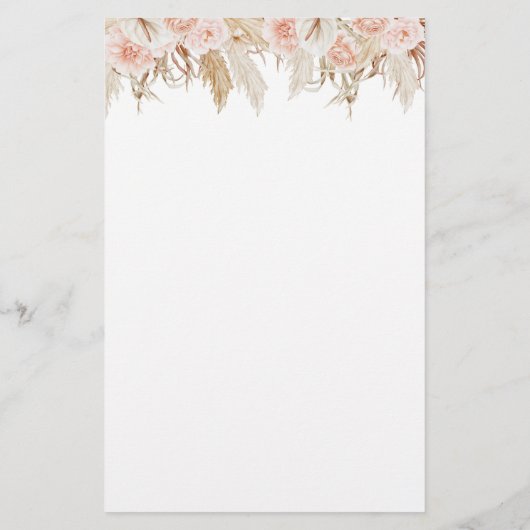 パンパスグラスフローラブライダルシャワーゲーム (裏面)