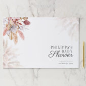 パンパスグラスフローラベビーシャワー紙ランチョンマット ペーパーパッド (インサイチュ)